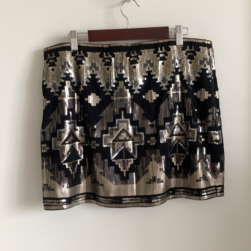 Sequin Skirt